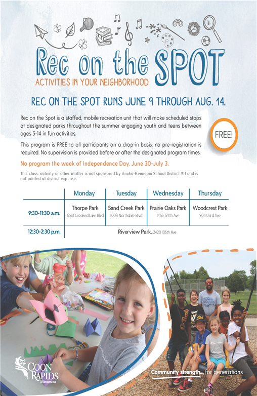 Coon Rapids Public Works Open House/Youth Summer Rec page 2